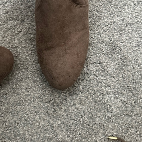 Steve Madden Norri Brown/Taupe Over the Knee Boots Size 10